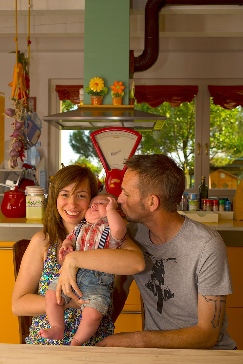 Il calore ed il colore della famiglia