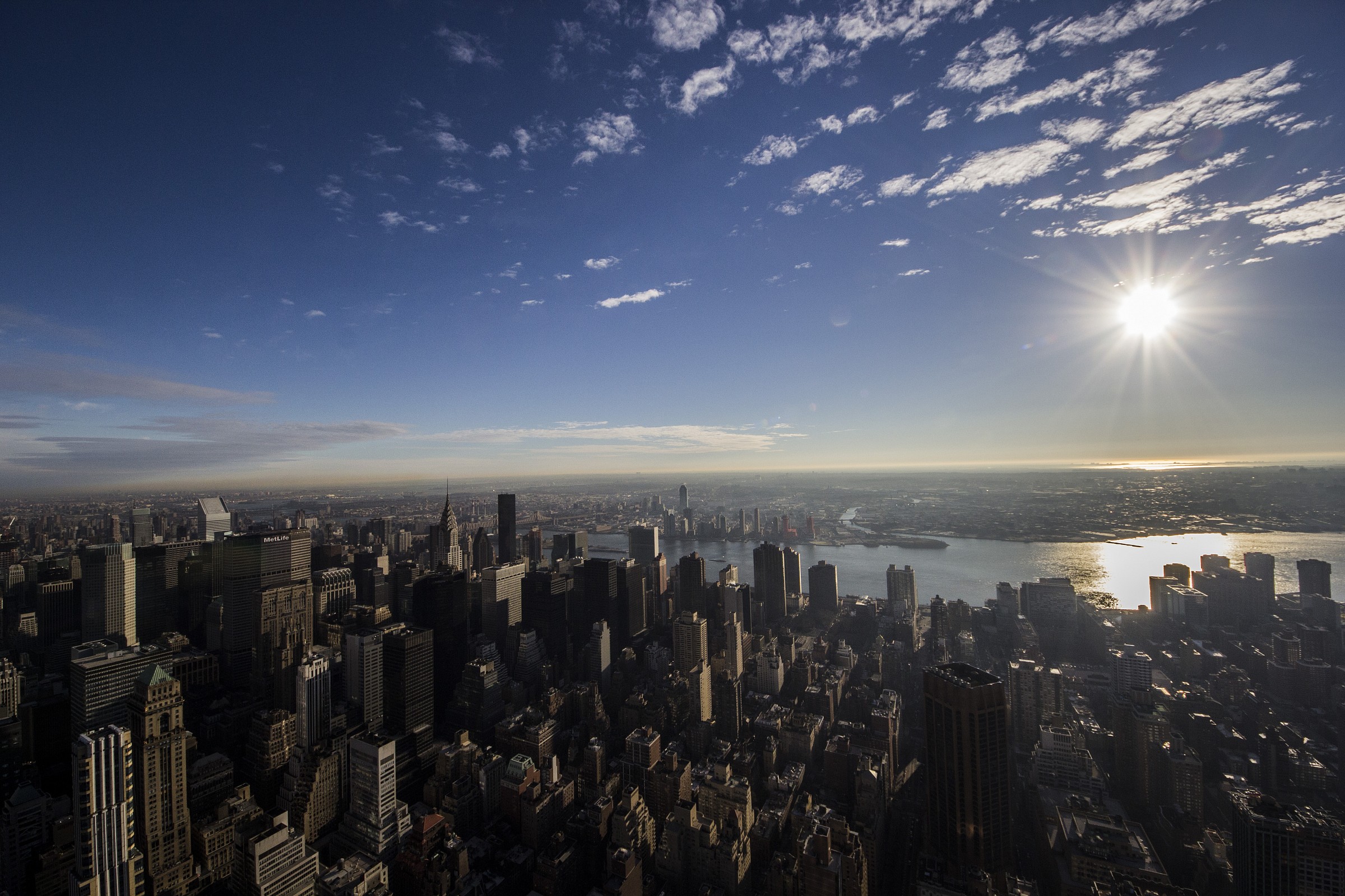 View from the Empire State Building