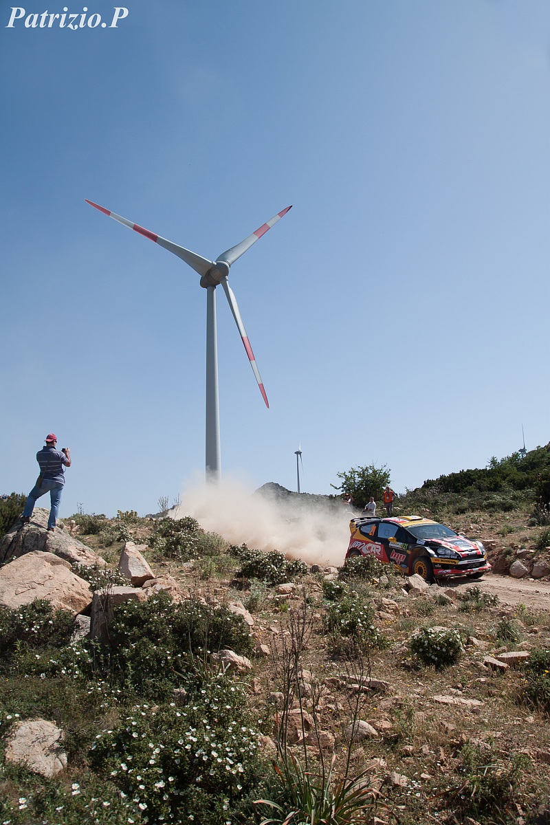 Running in Monte Lerno - Rally Italia Sardegna 2014