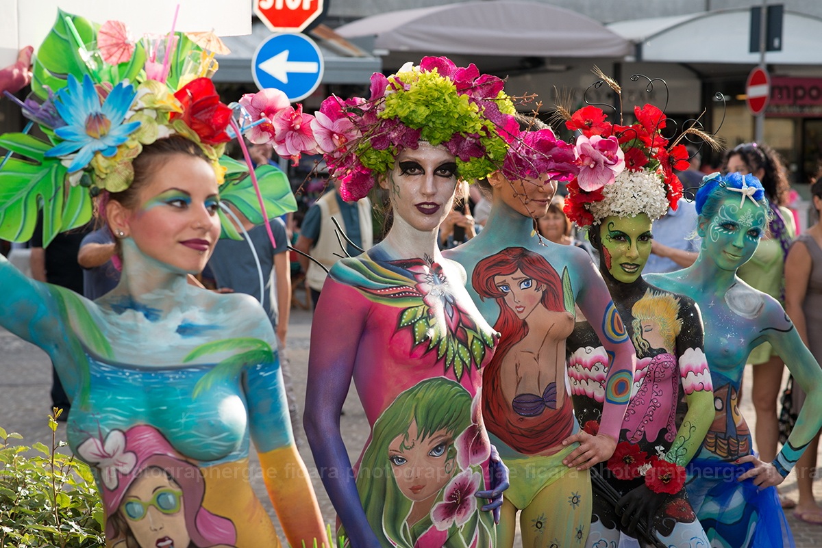 Riccione Body Painting # or