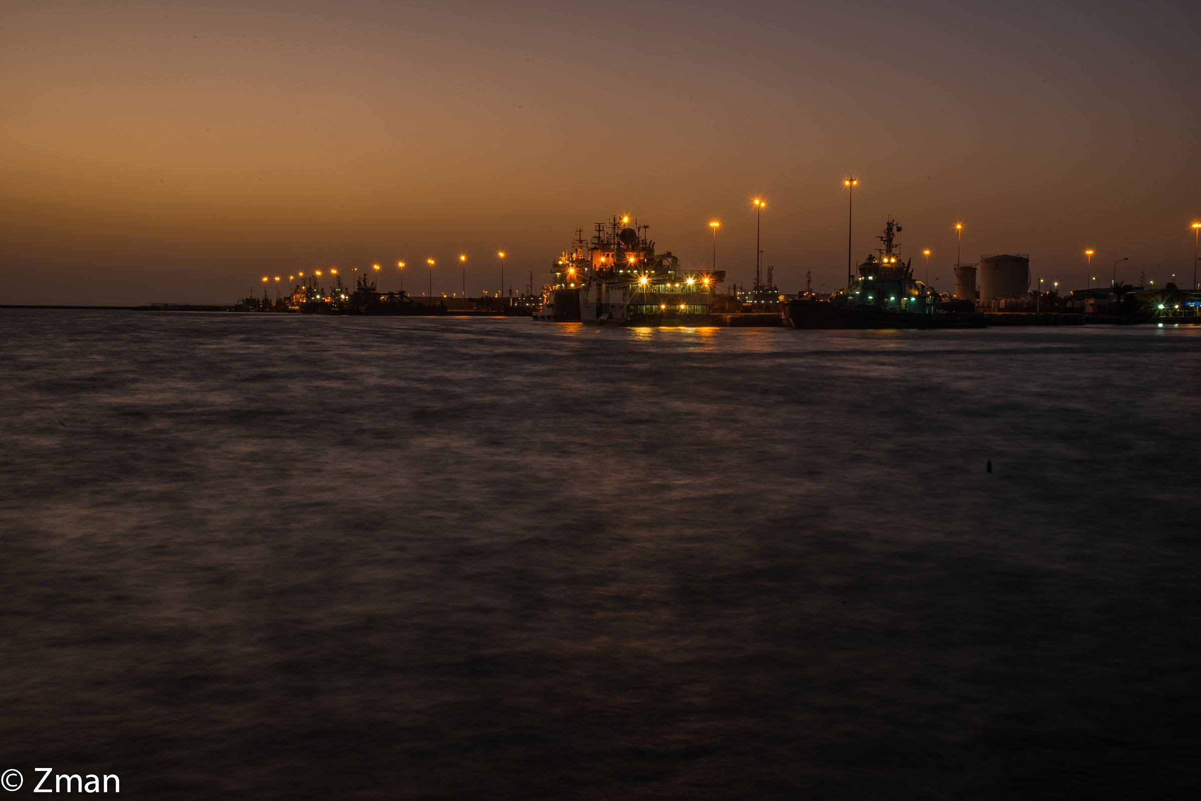 One Hour After Sunset From The Promenade