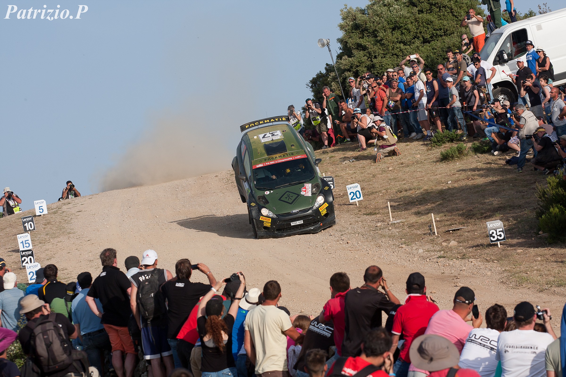 Hard landing - Rally Italy Sardinia 2014