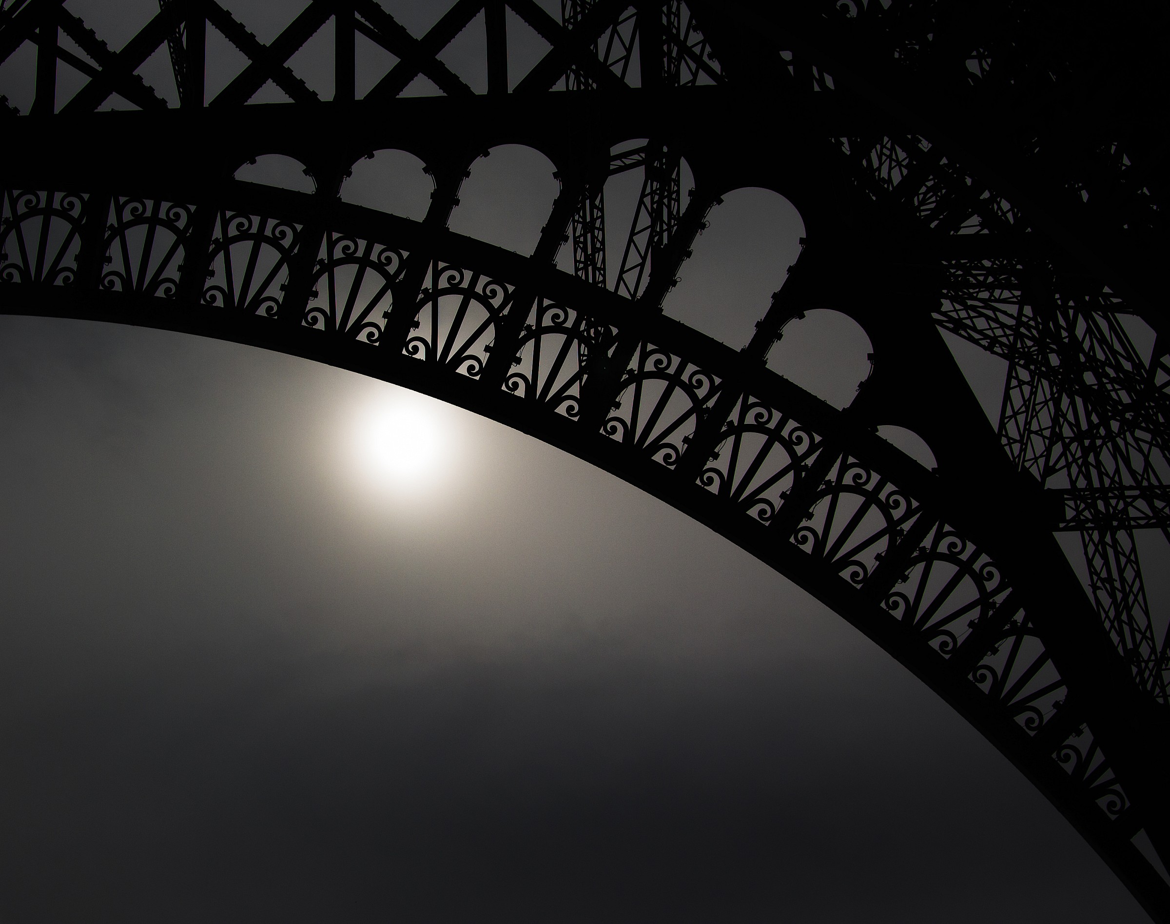 Eiffel Tower shadows ....