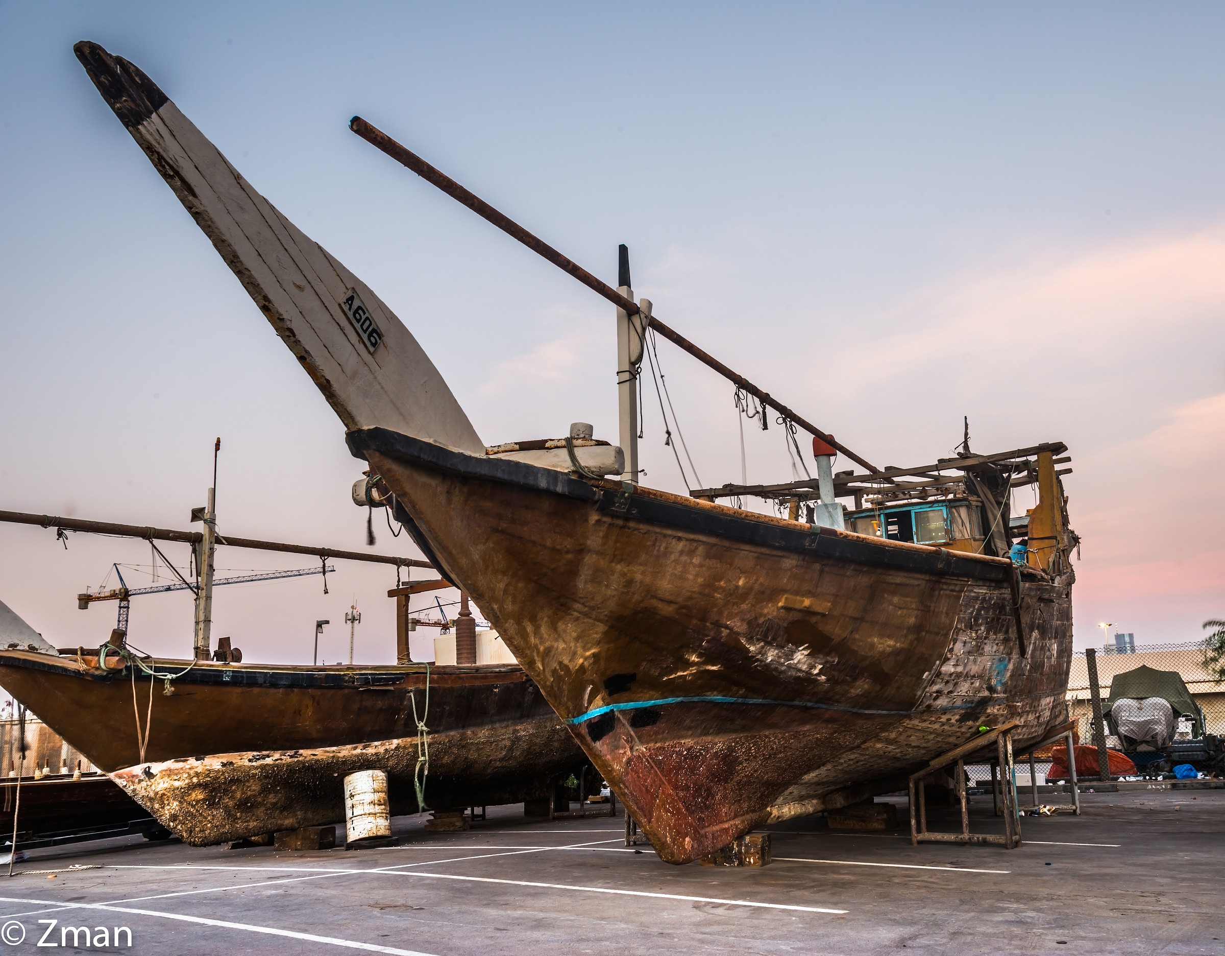Decommissioned Dhows
