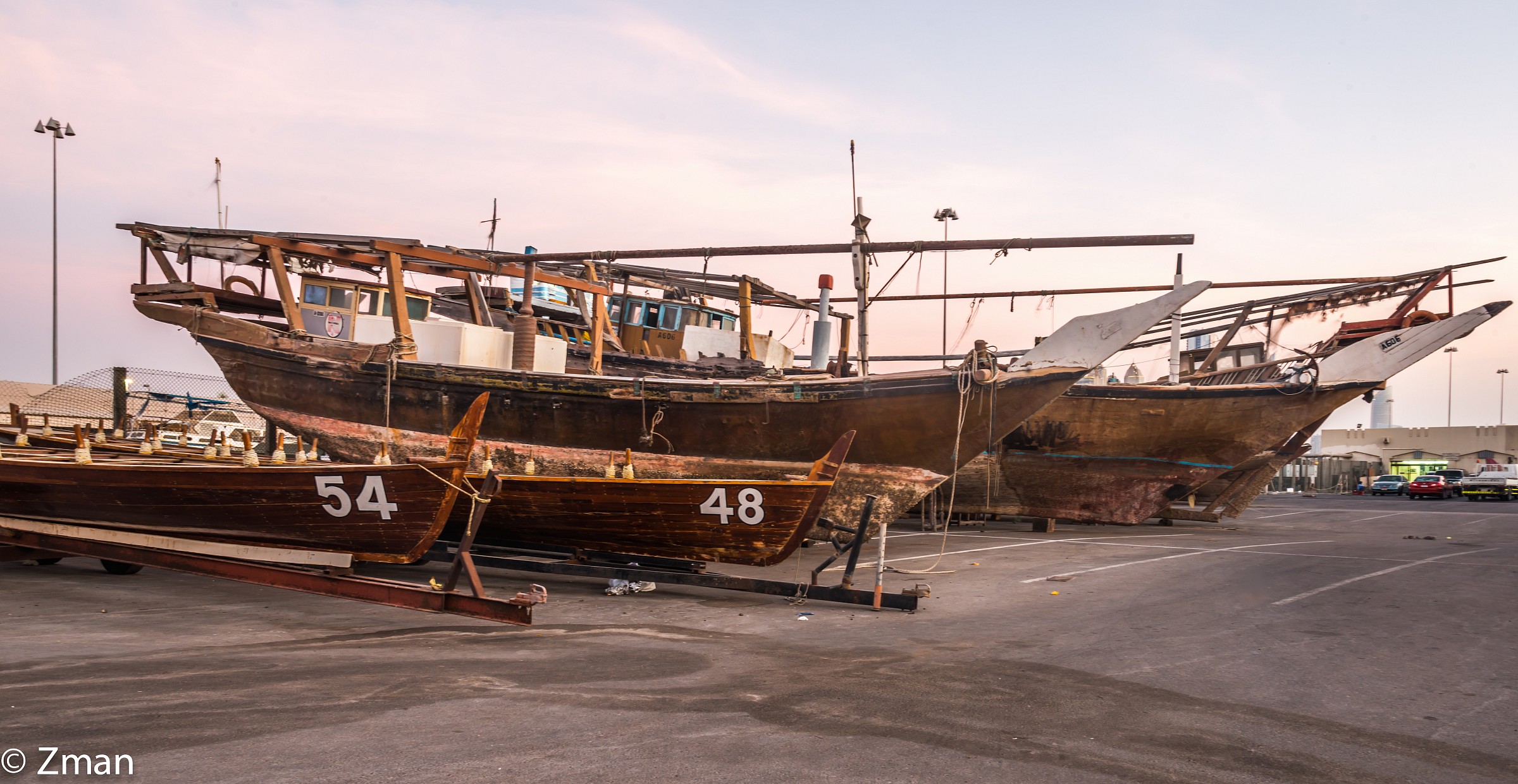 Decommissioned Dhows