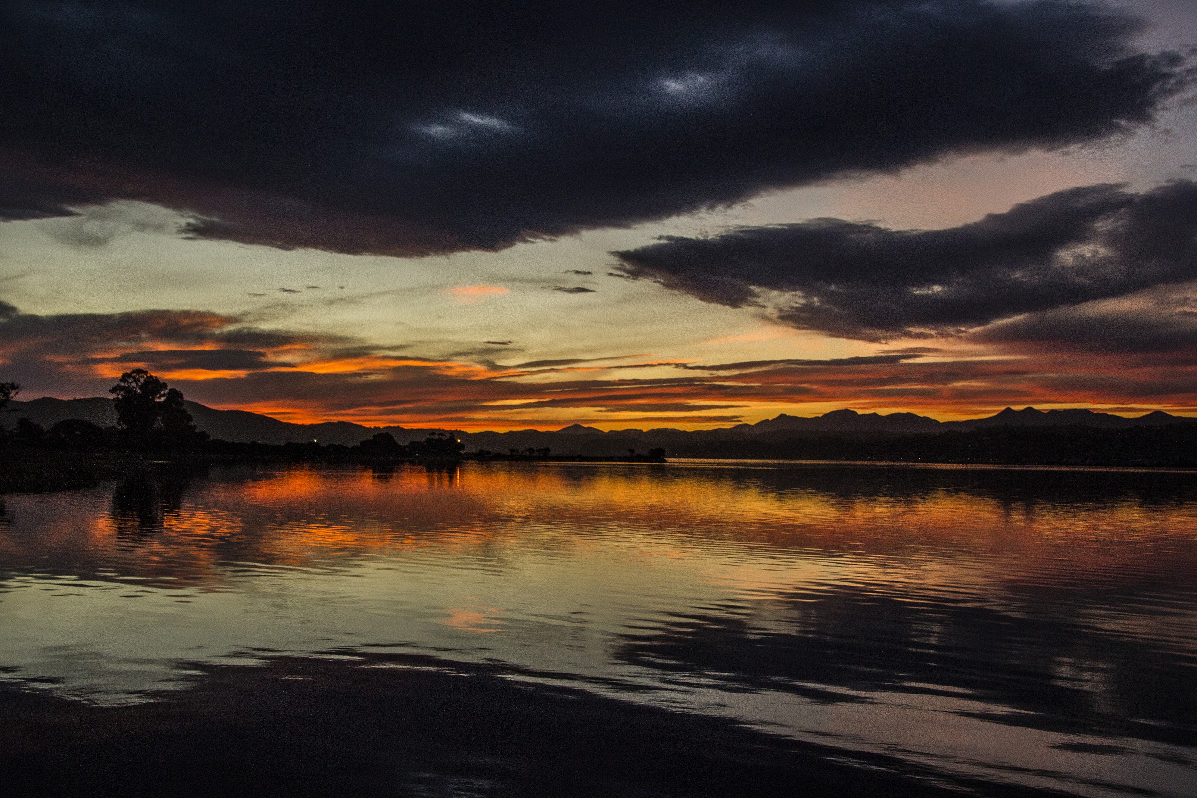 Sunset from Leisure Island