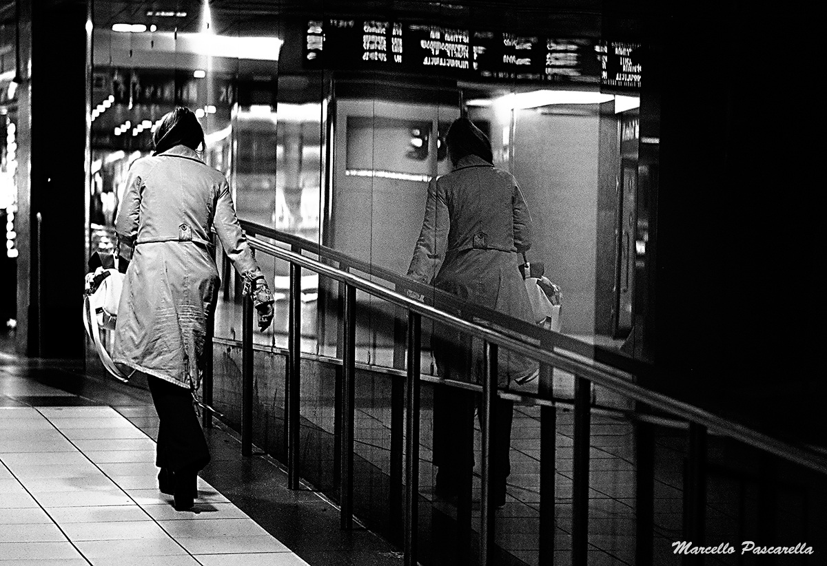 Next, without ever turning