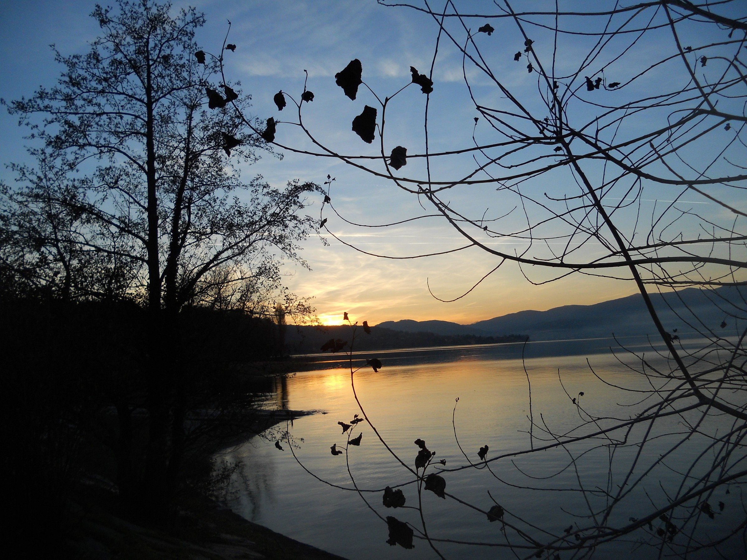 Sunset on the lake ... 3