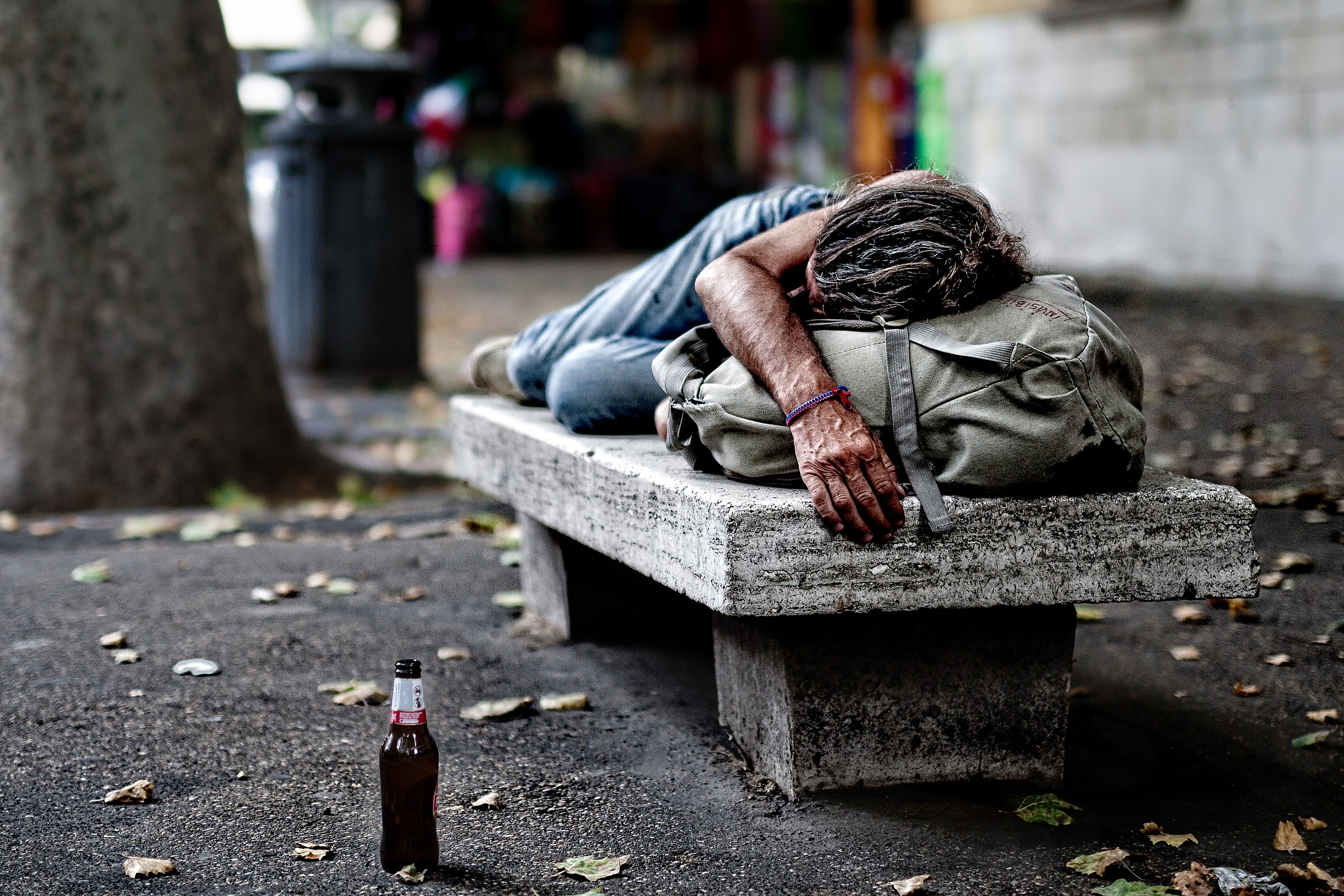 One beer in Trastevere
