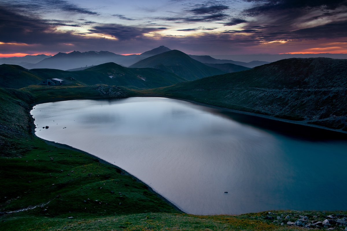 L'ora blu:lago scaffaiolo