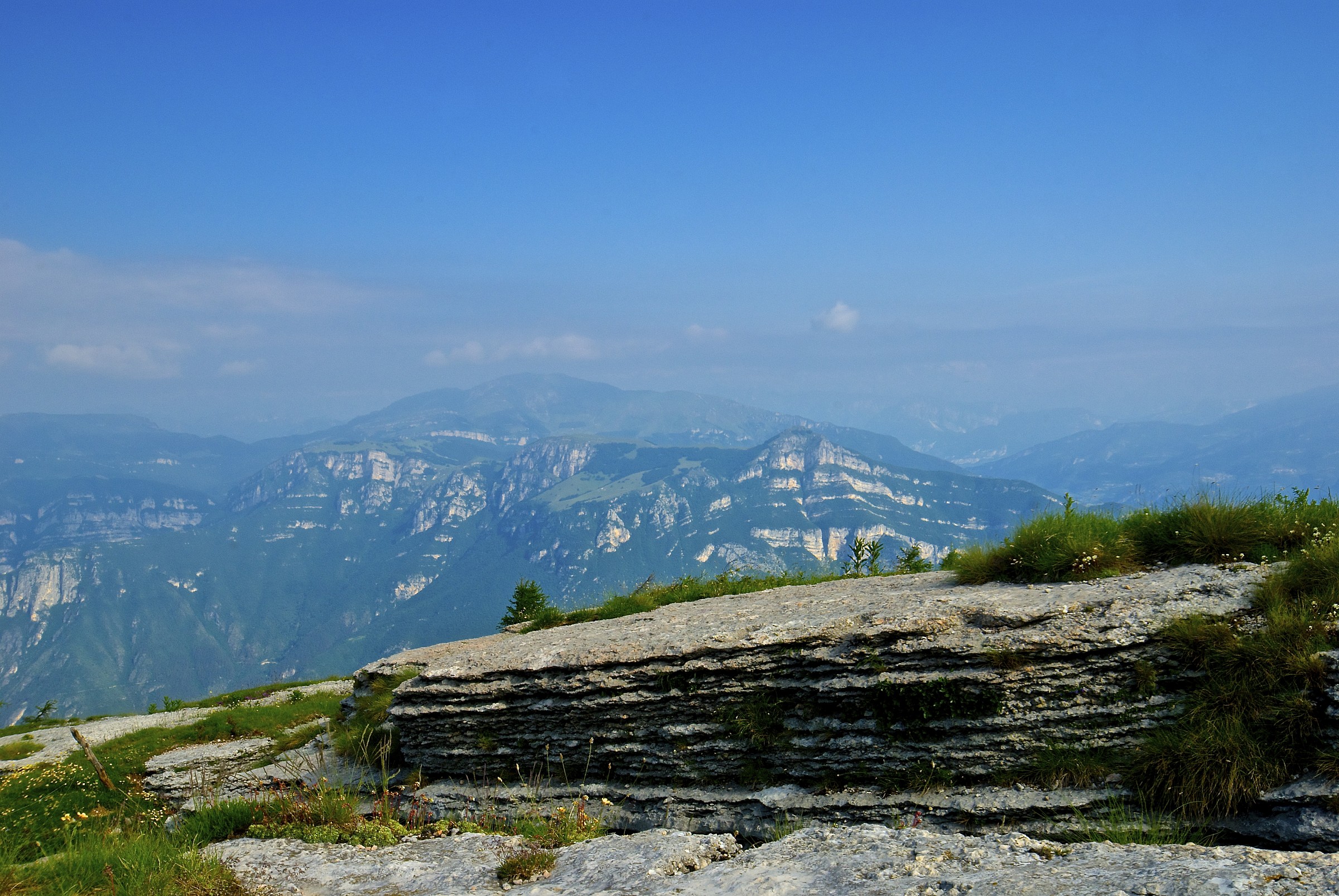 view from the Rifugio Castelberto.