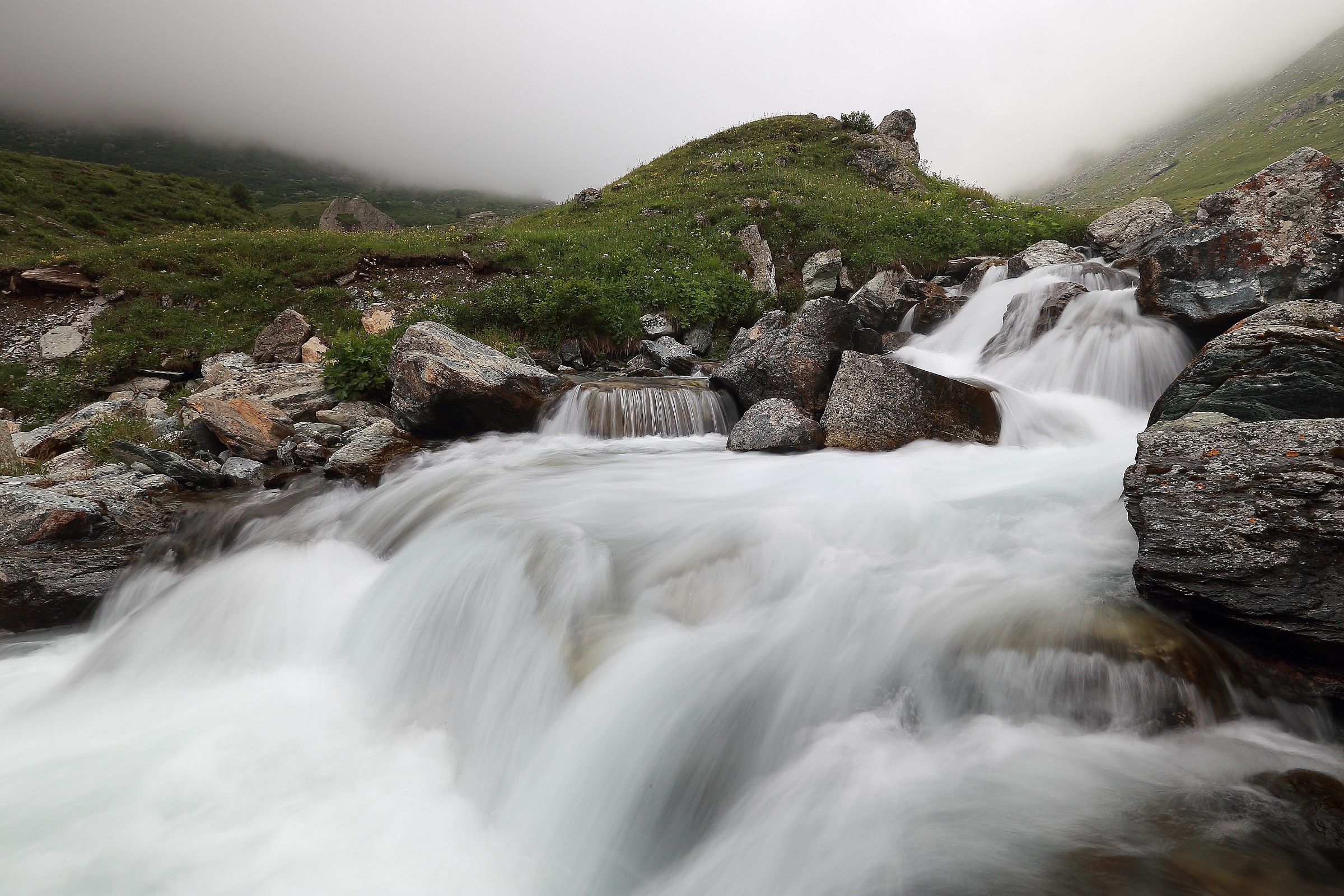 Waterfall of Monviso