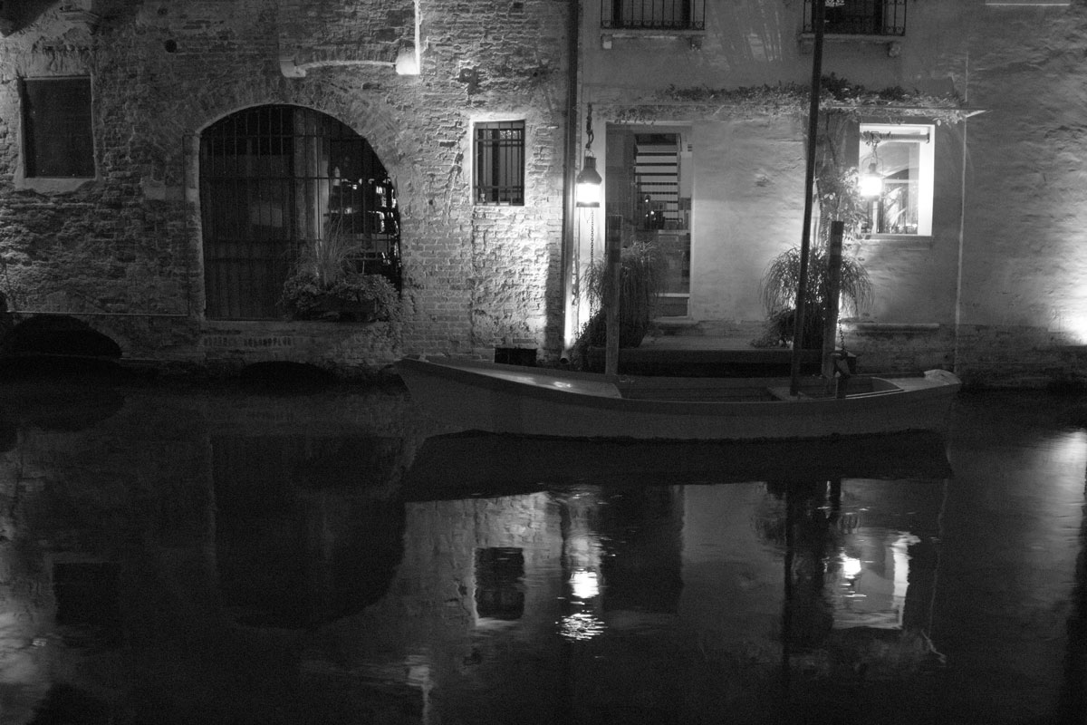 A gondola in Treviso