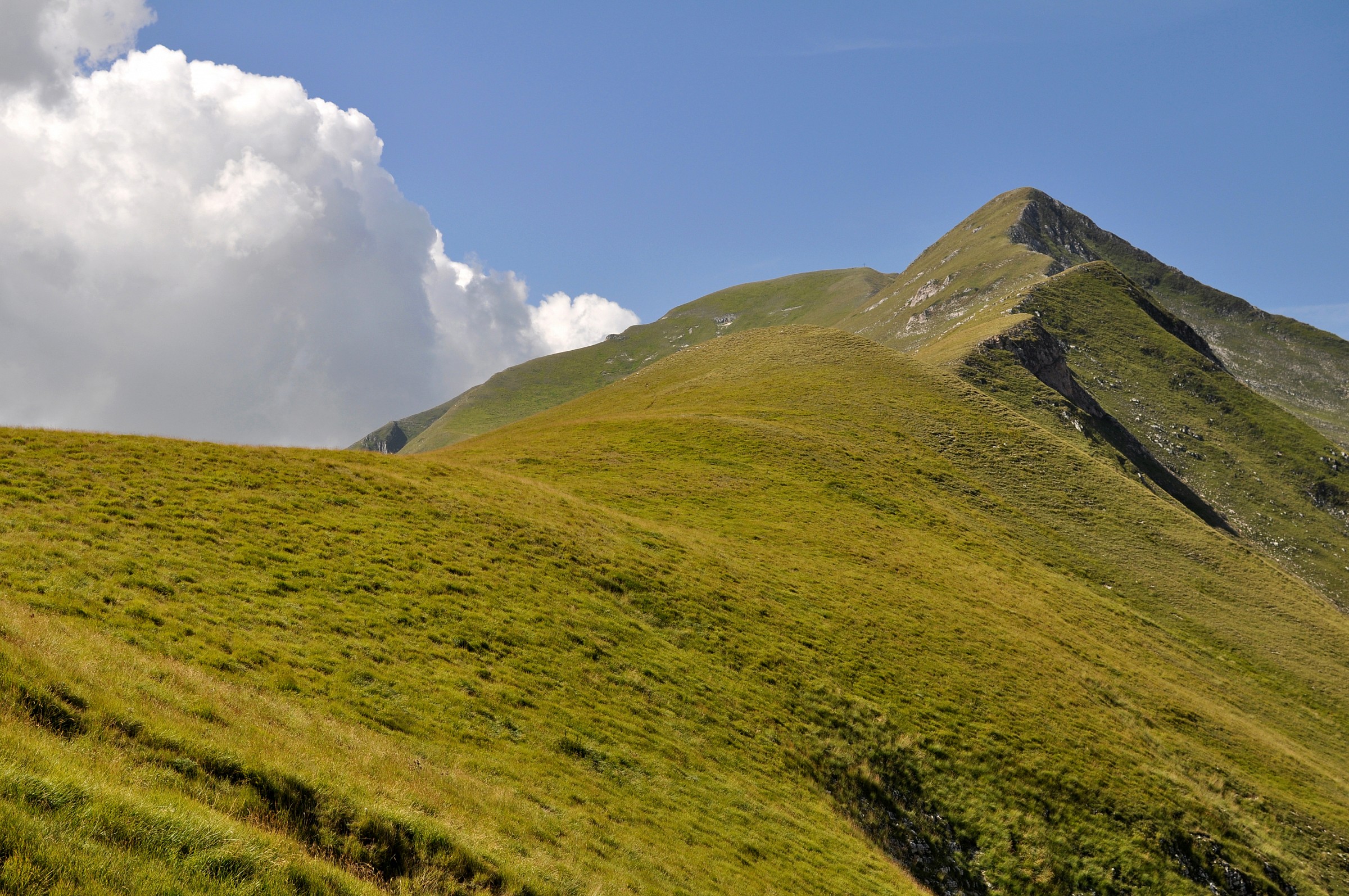 The crest of the Sibillini