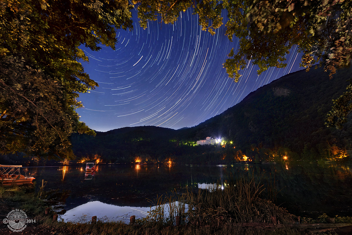 Monticchio startrail