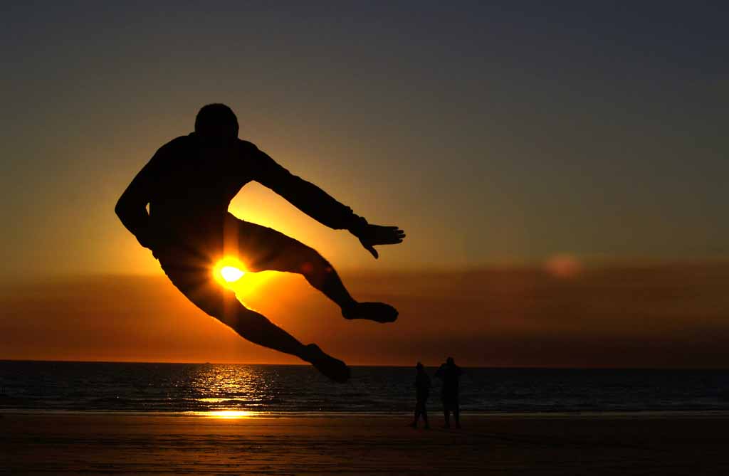 Broome, tramonto a Cable beach (Australia)