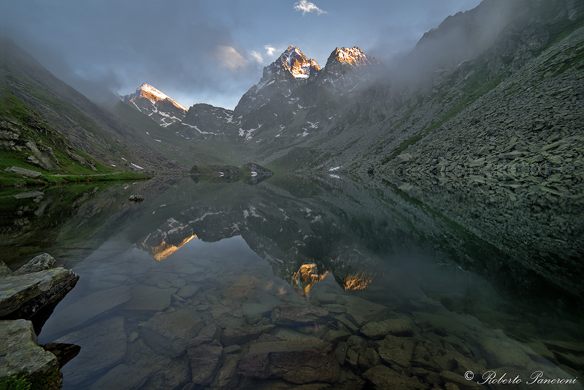 sunset at Stone King