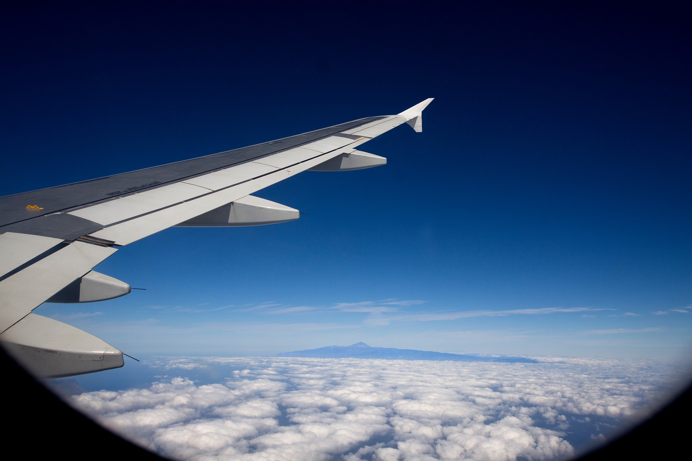 The Teide, aerial view