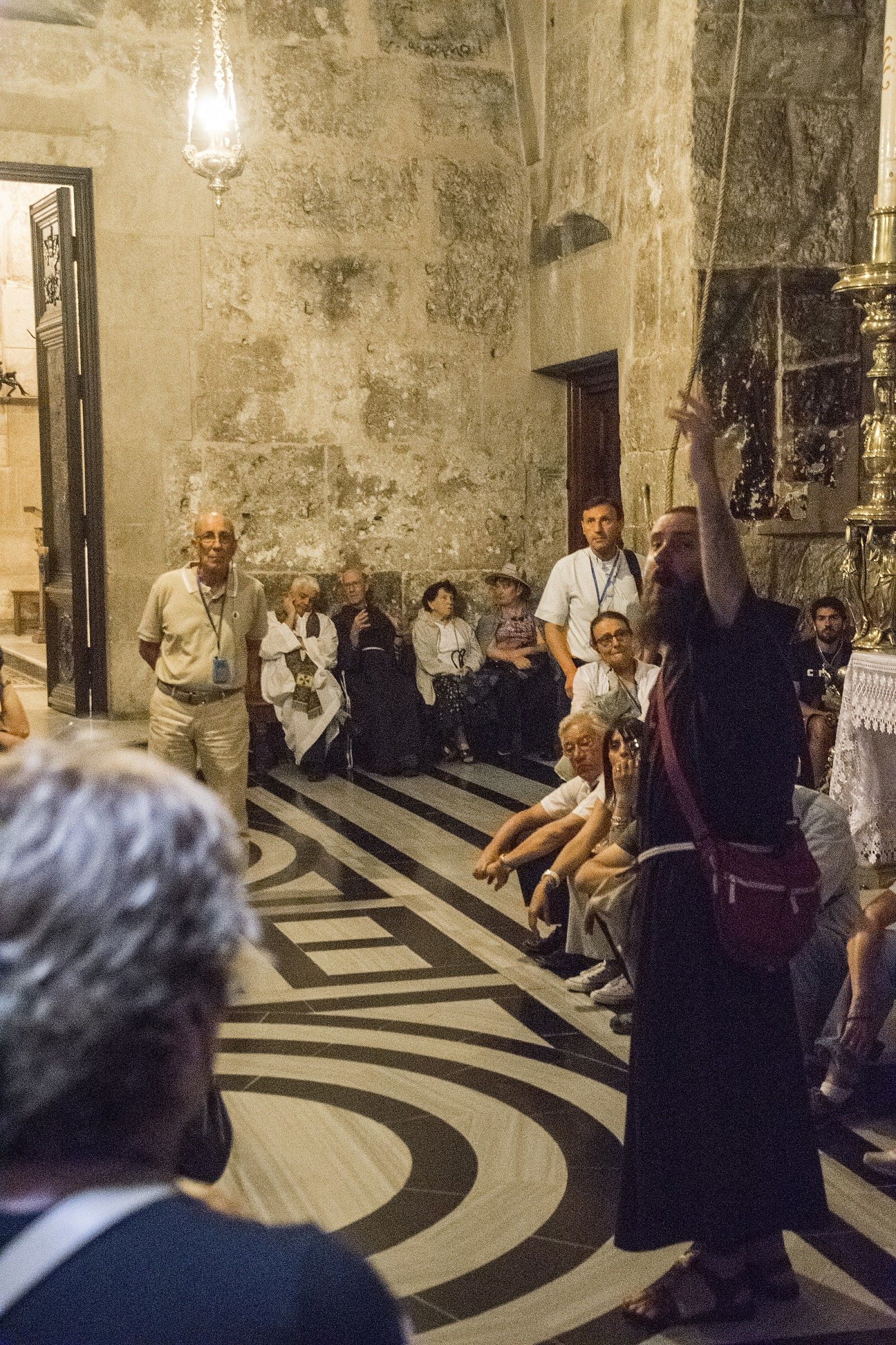 The monk explains that