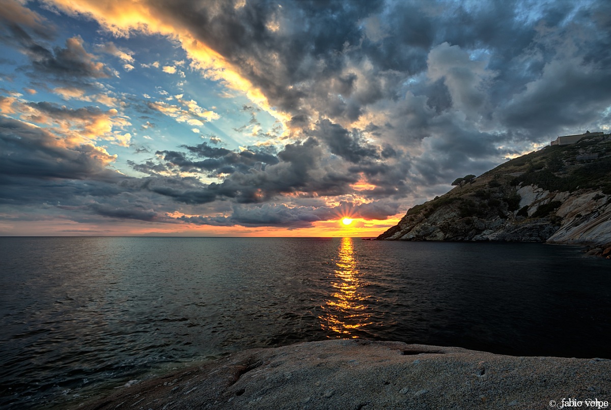 Tramonto all' isola d'Elba 1