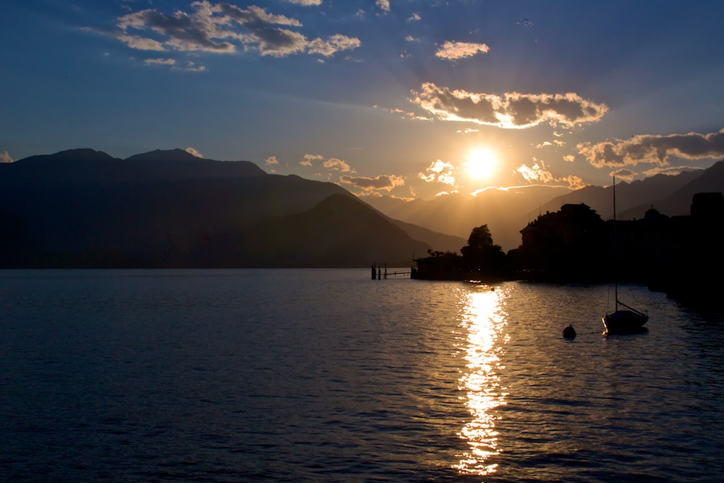 Tramonto sul Lago Maggiore 1