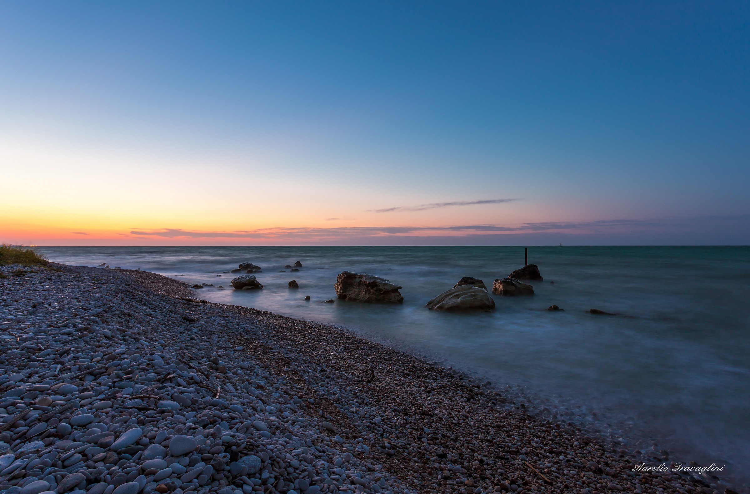 Tramonto sul litorale di Torino di Sangro (Ch)