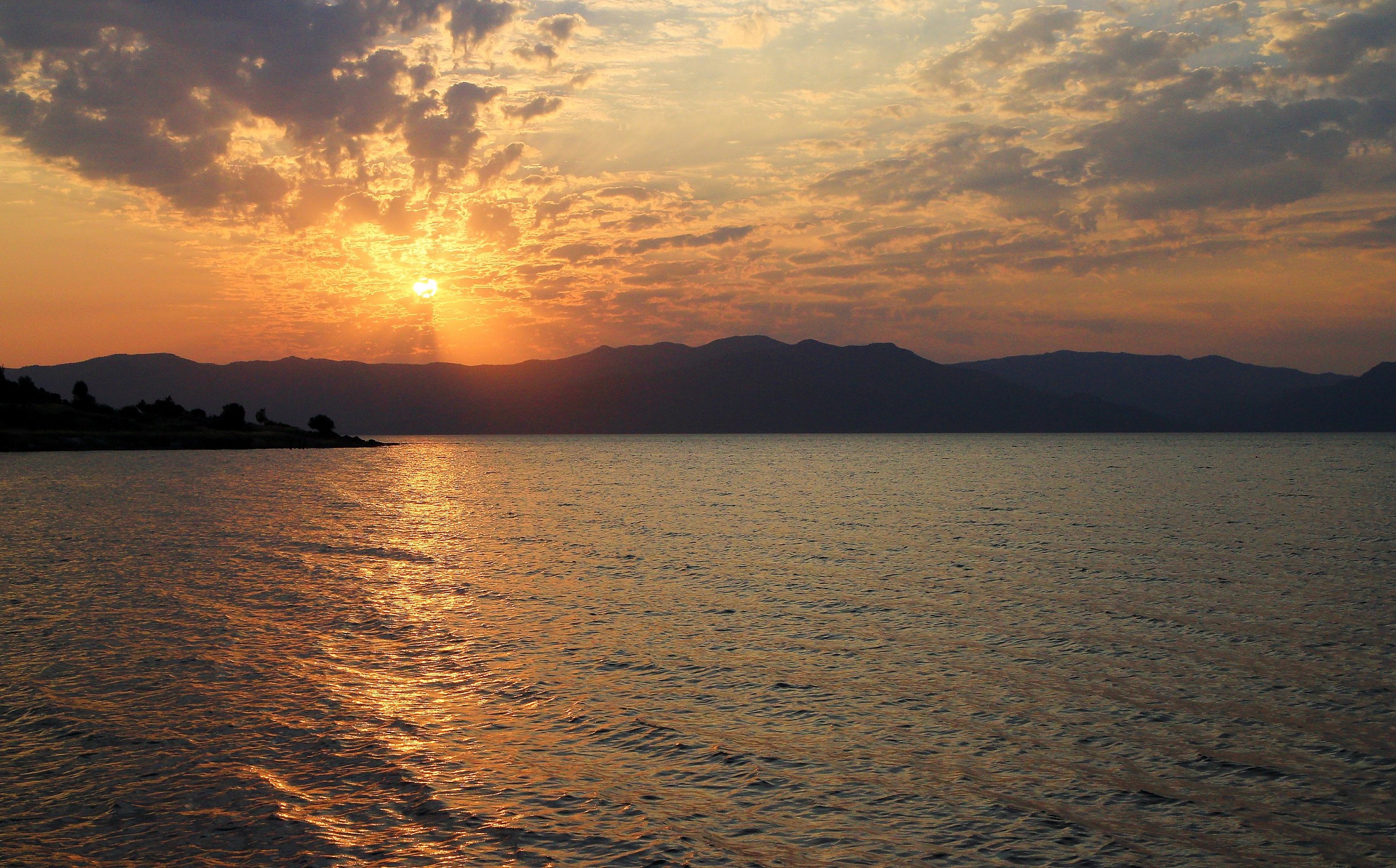 Tramonto a Lesvos