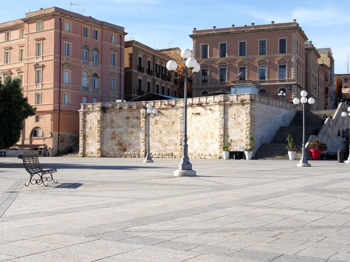 Cagliari, Bastion of Saint Remy, Café Artists # 2