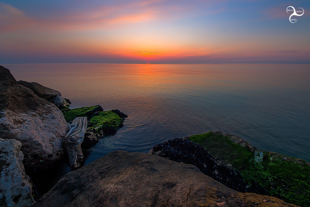 Palette dawn (Cervia)