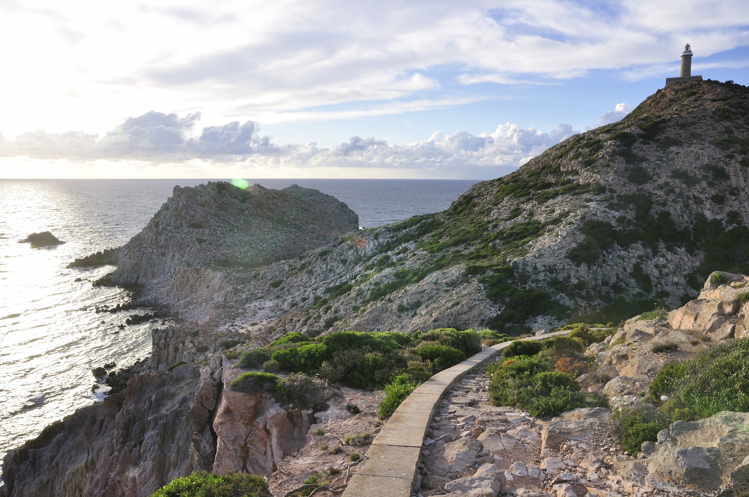 faro di capo Sandalo