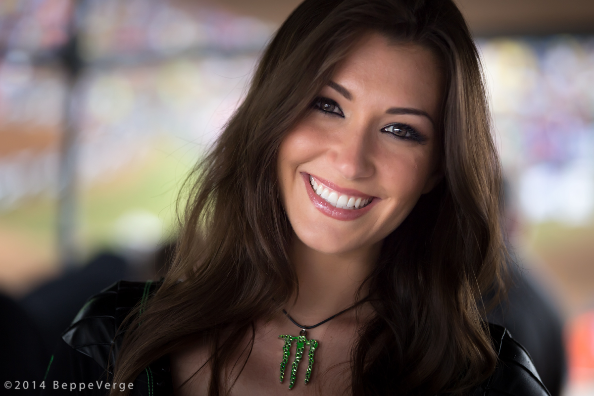 Una bella Monsterina al mxgp di Maggiora