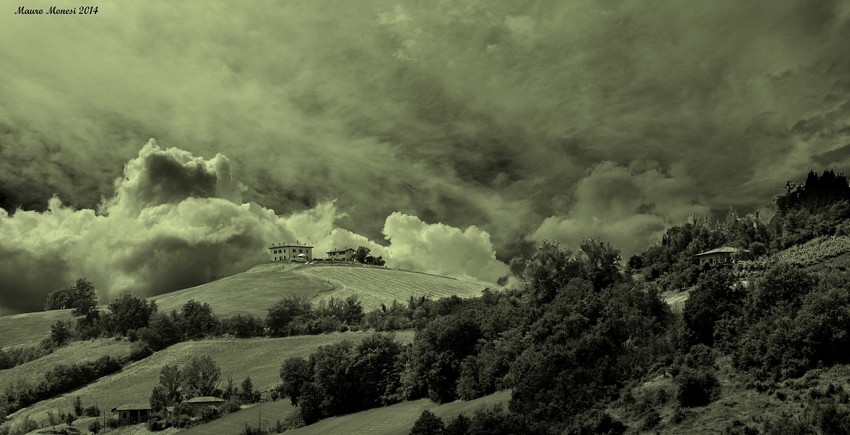 The hills of pignoletto