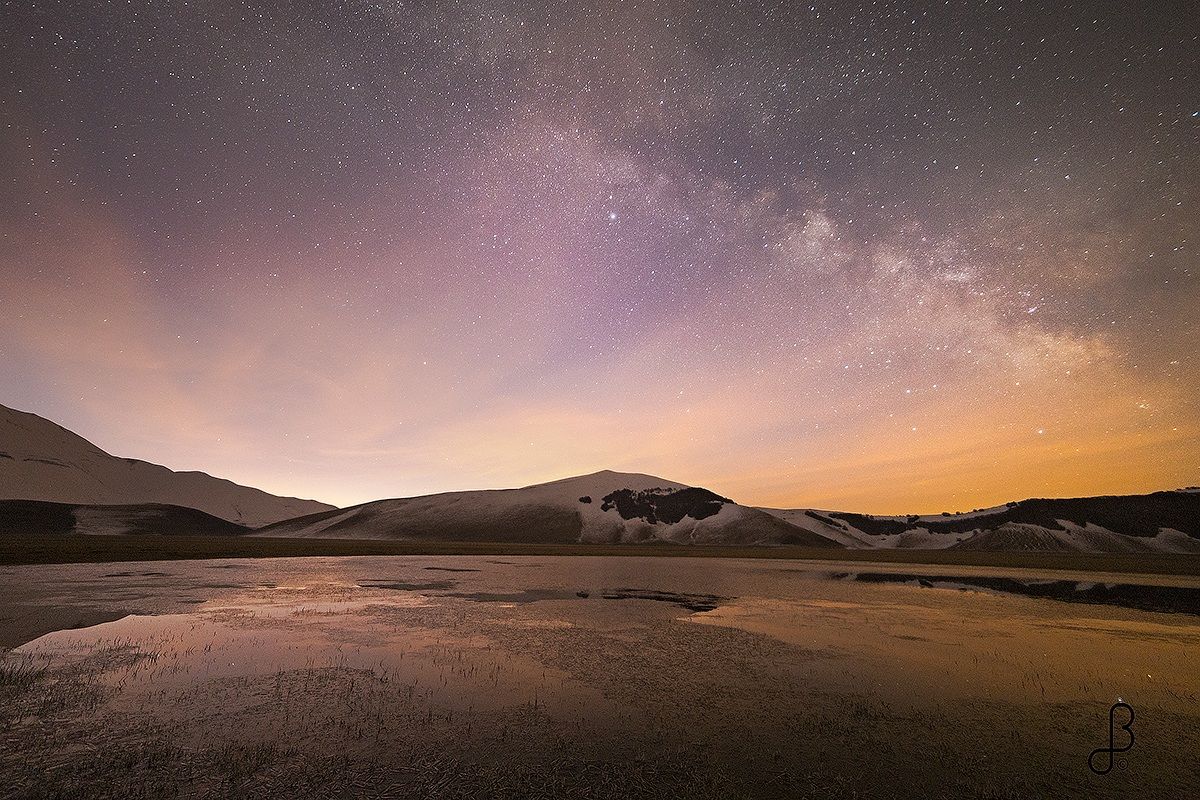 Via Lattea su Pian Grande - Castelluccio