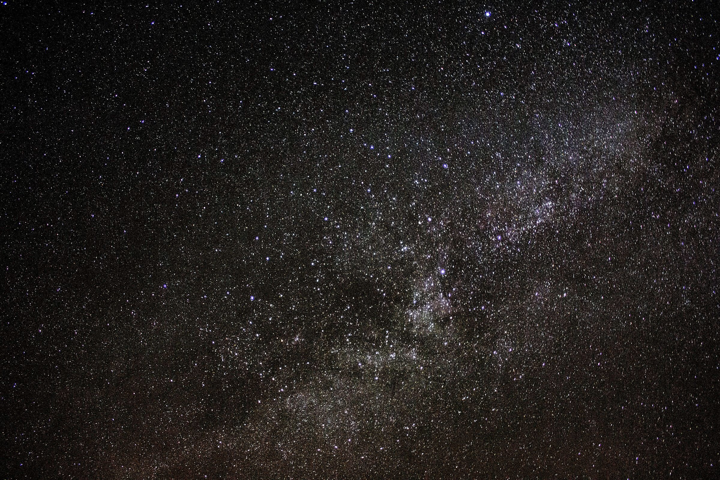 Prima prova della via lattea.