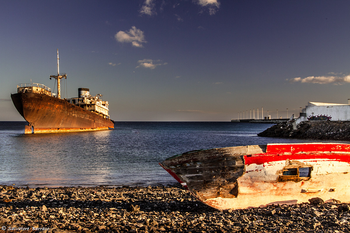 The graveyard of ships ...