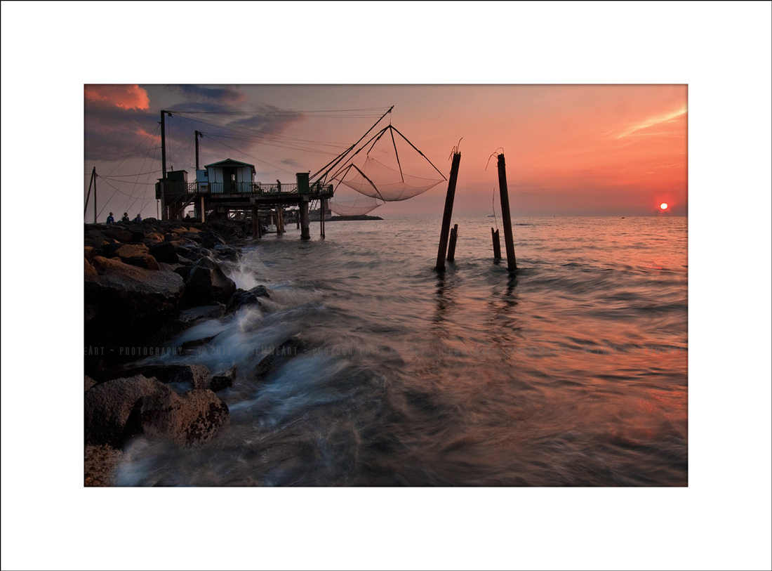 Tramonto con bilancione