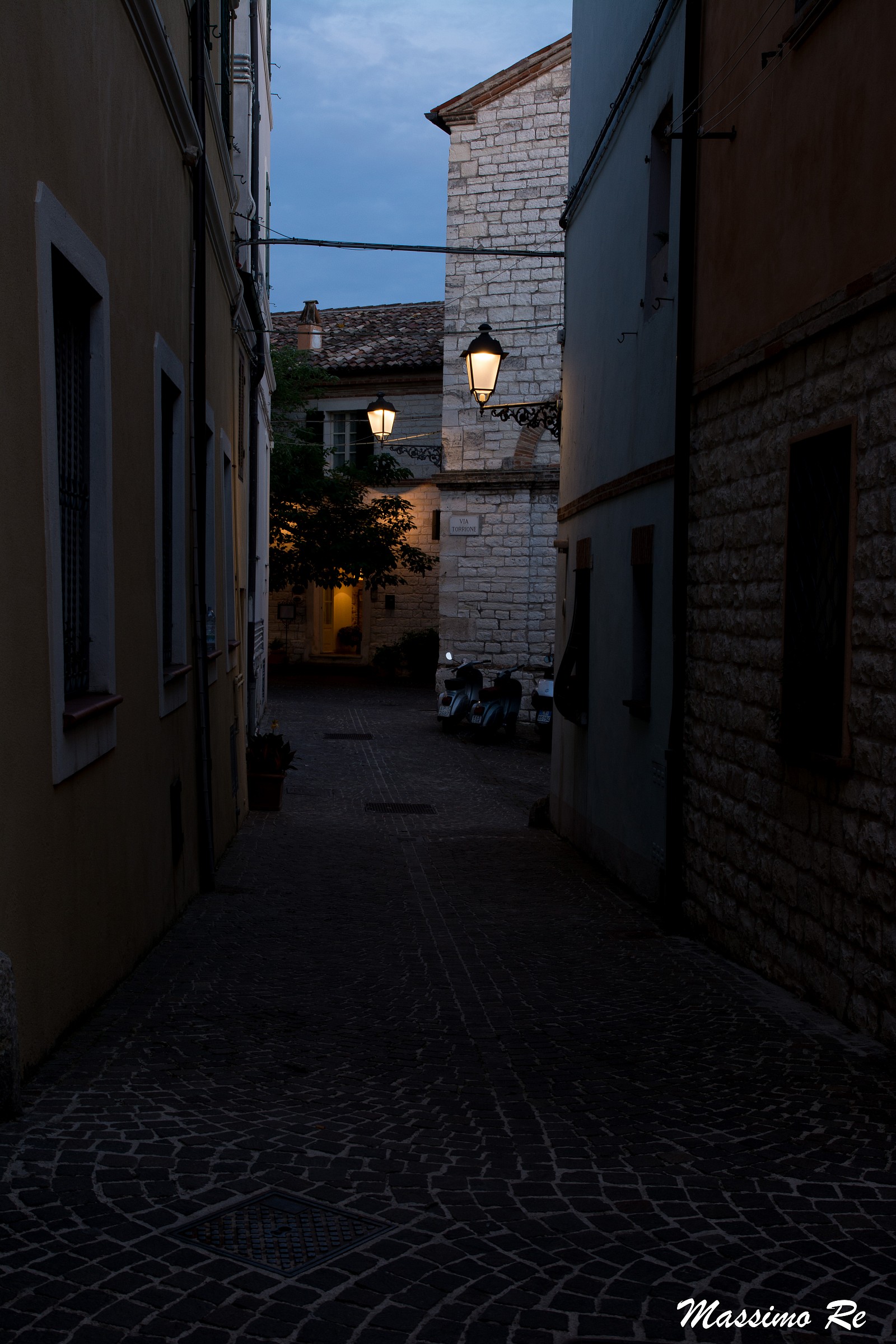 Alley of the village