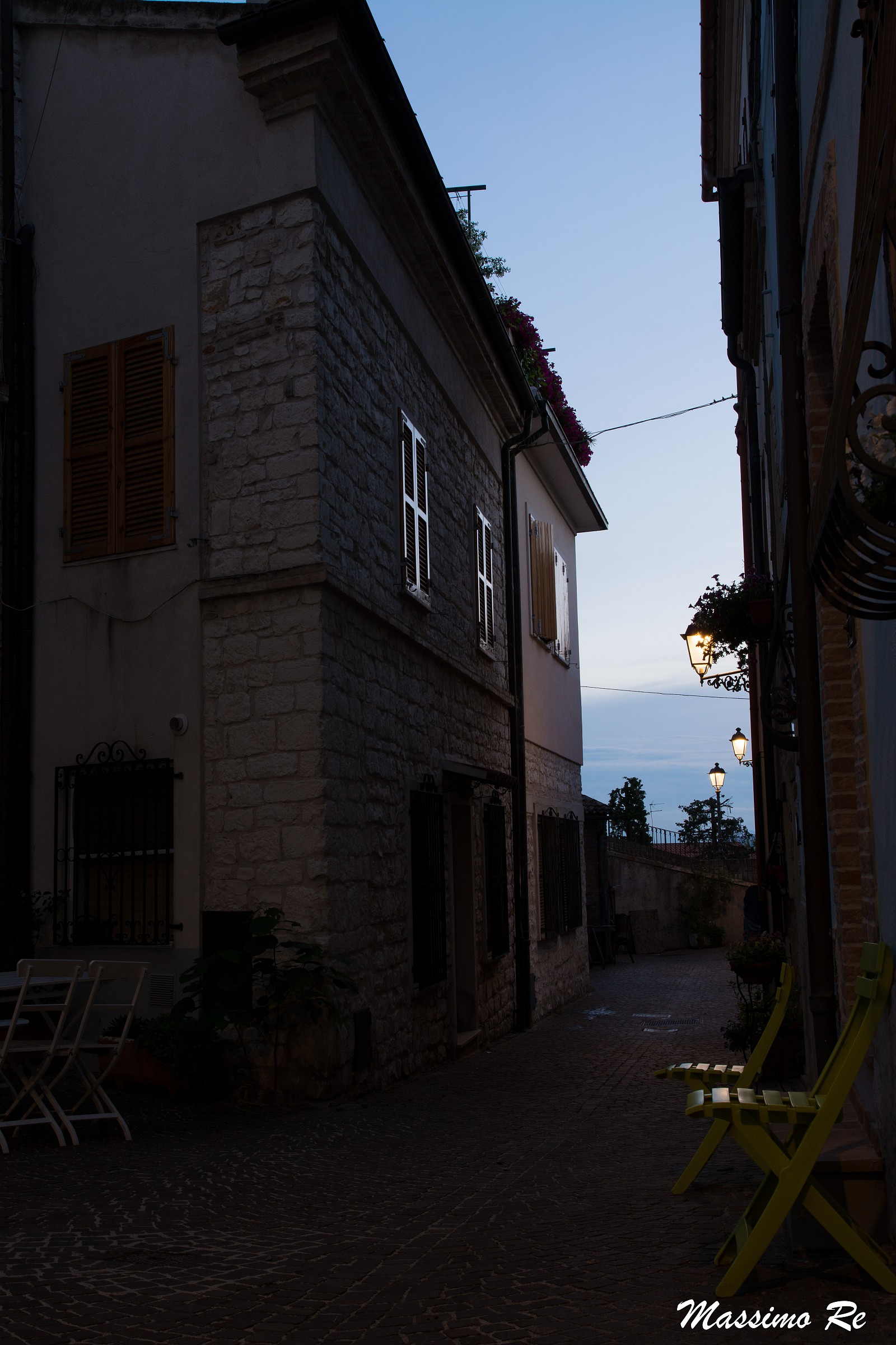 Alley of the village