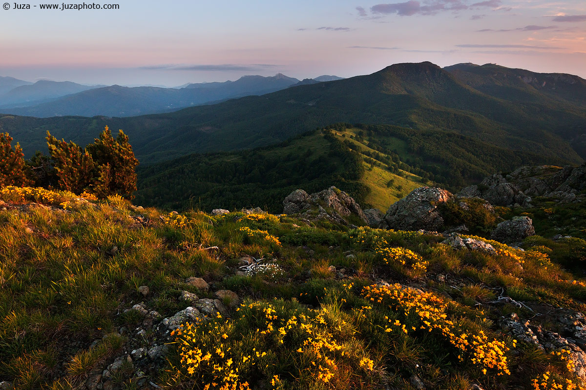 Tramonto dal Monte Ragola