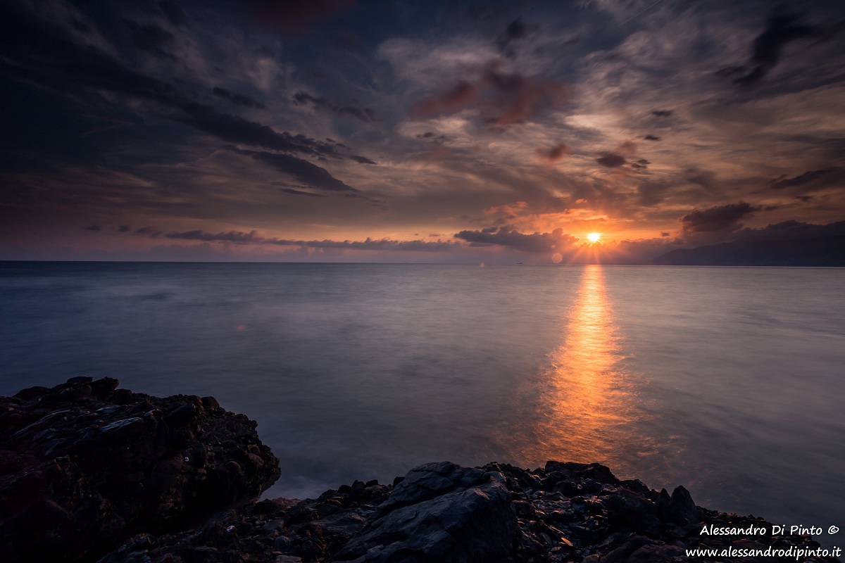 Sunset Ligure