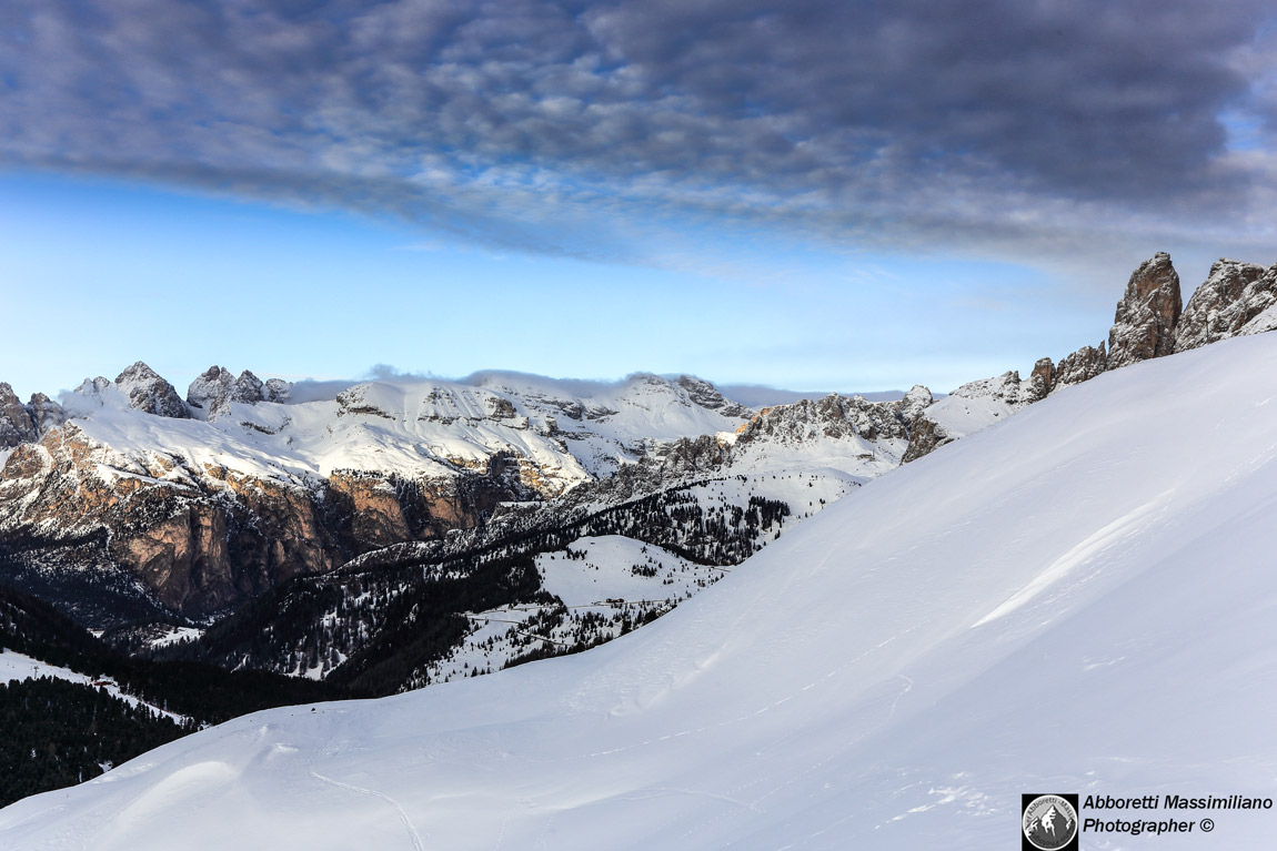 Uno sguardo dall'alto su Selva di Val Gardena