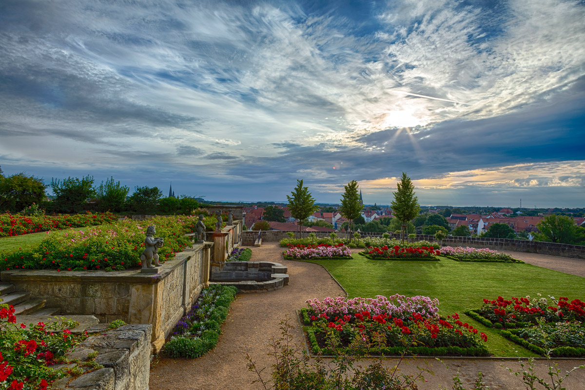 Over the roof of Quedlinburg