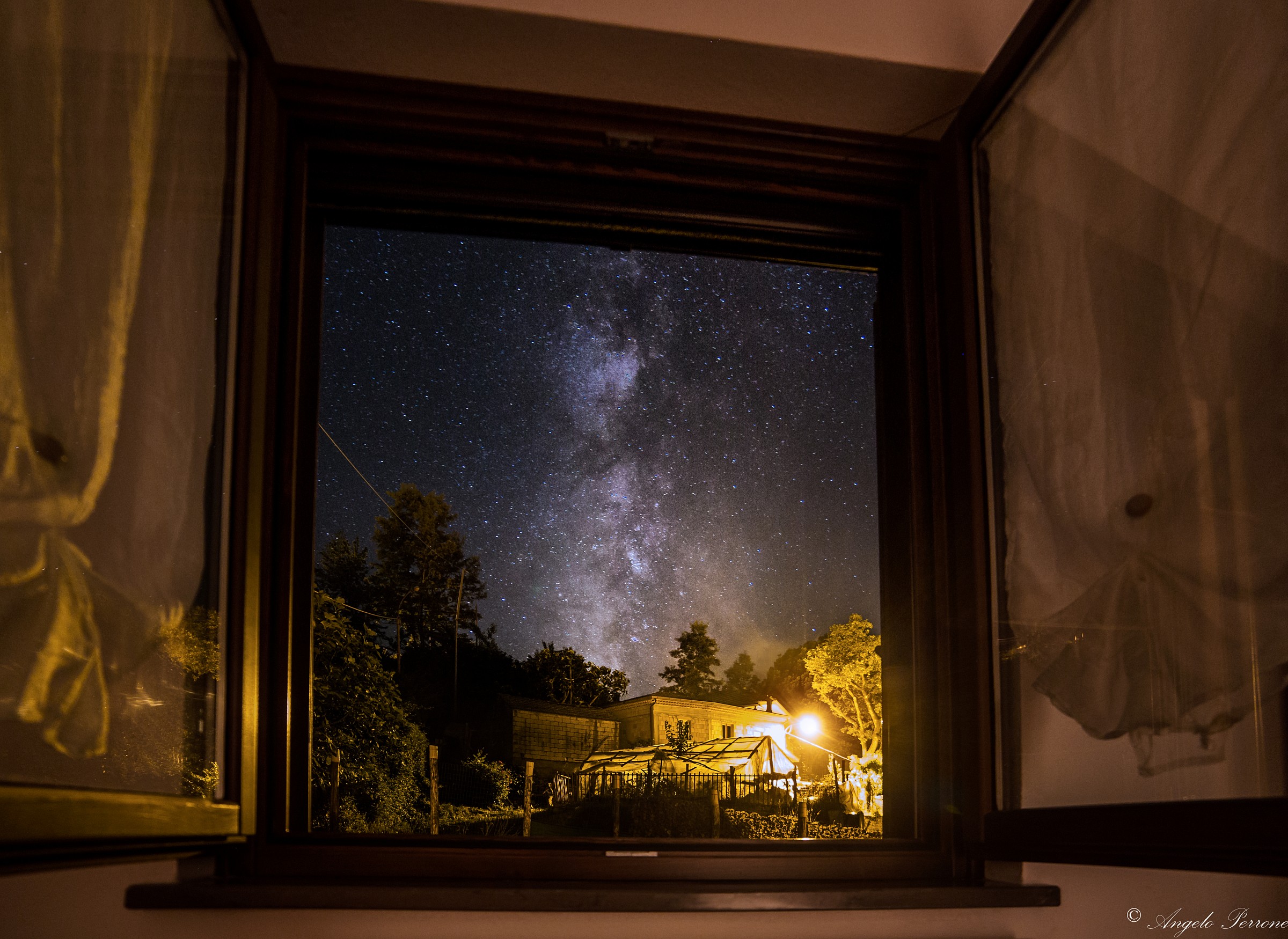 Milky way from the window :)