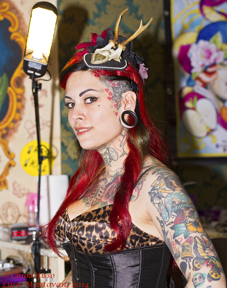 Artista al Tatoo Contest di Milano