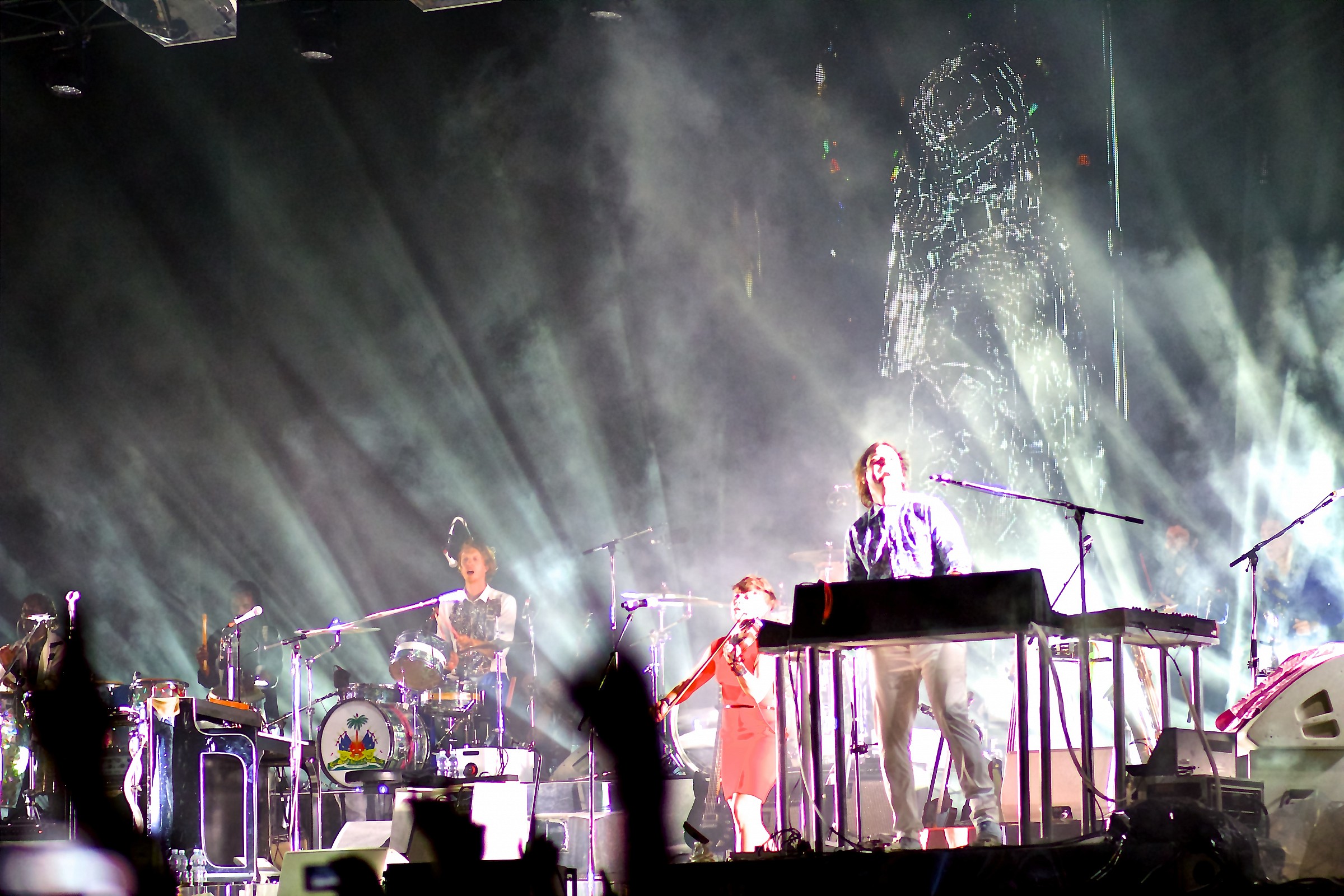 Arcade Fire Live at Scaliger Castle of villafranca