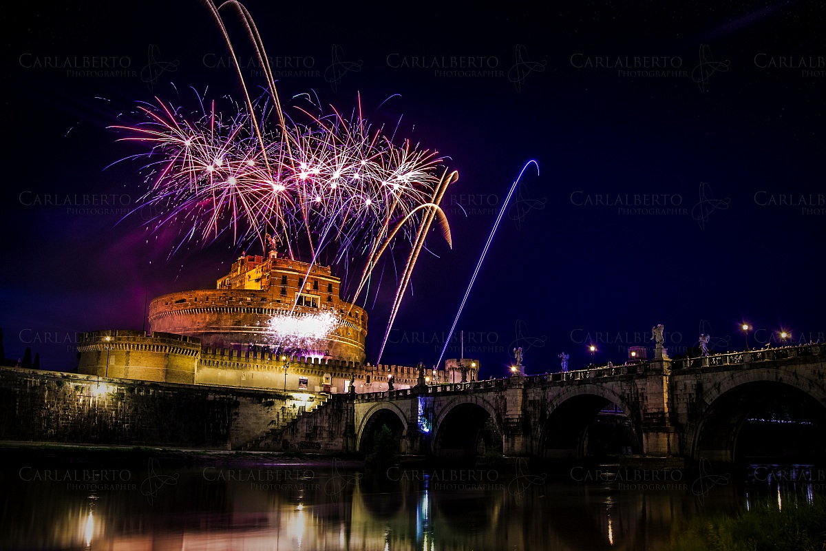 Girandola Castel Sant'Angelo 2014