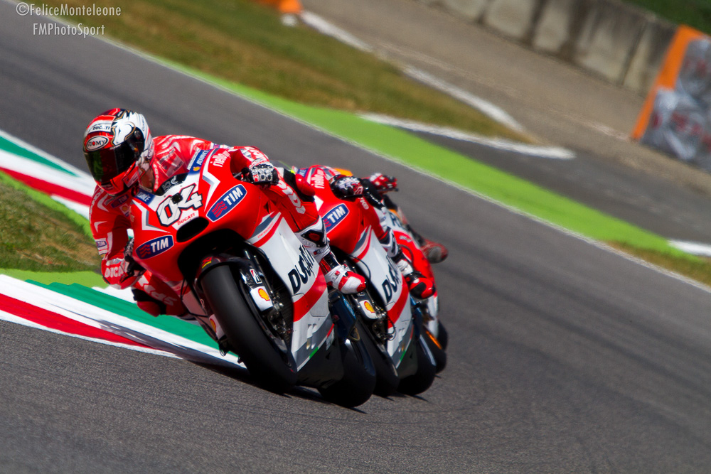 MotoGP 2014: Andrea Dovizioso in action