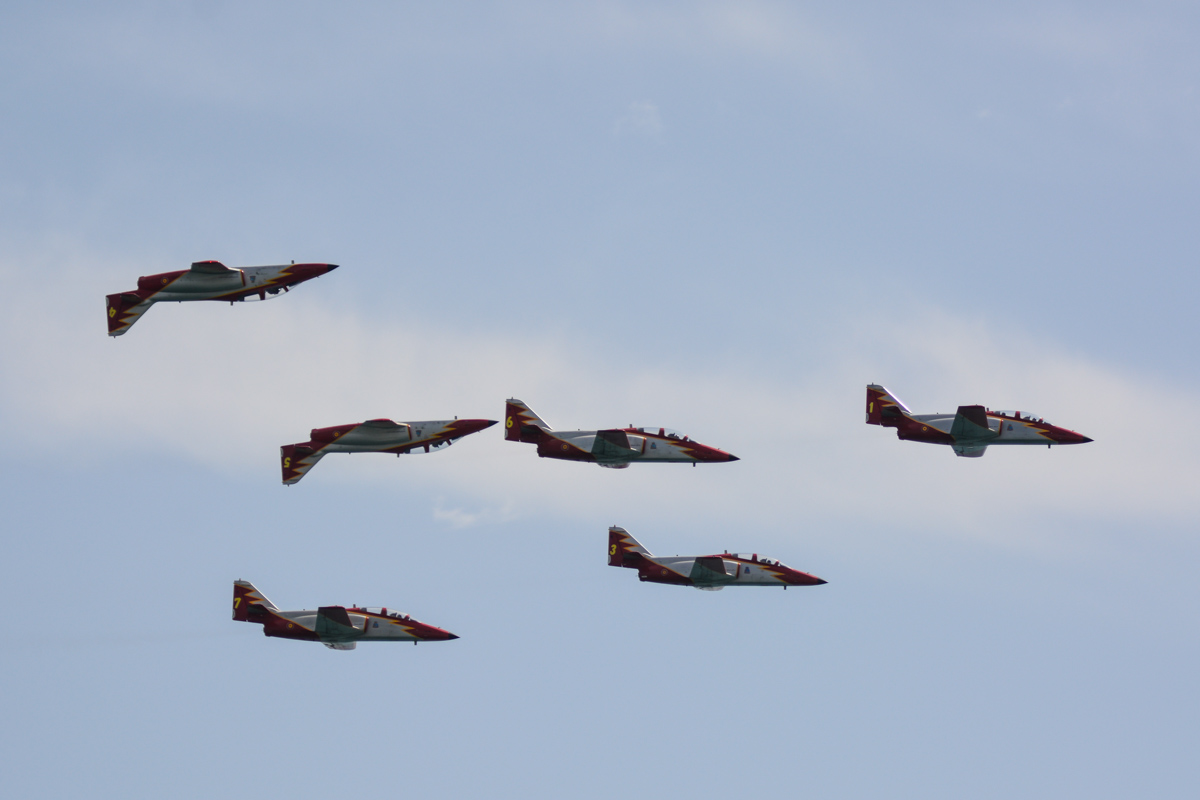 Spanish Air Force Patrulla Aguila c101