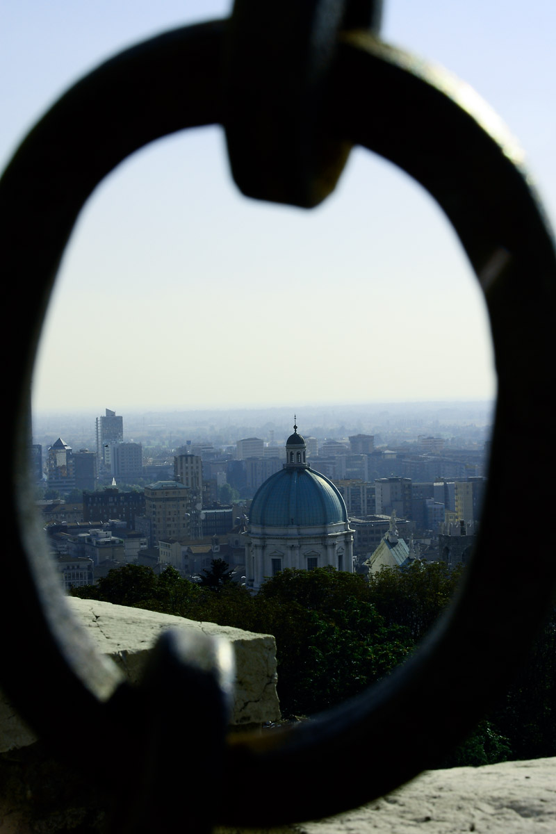 Brescia dall'anello ponte levatoio