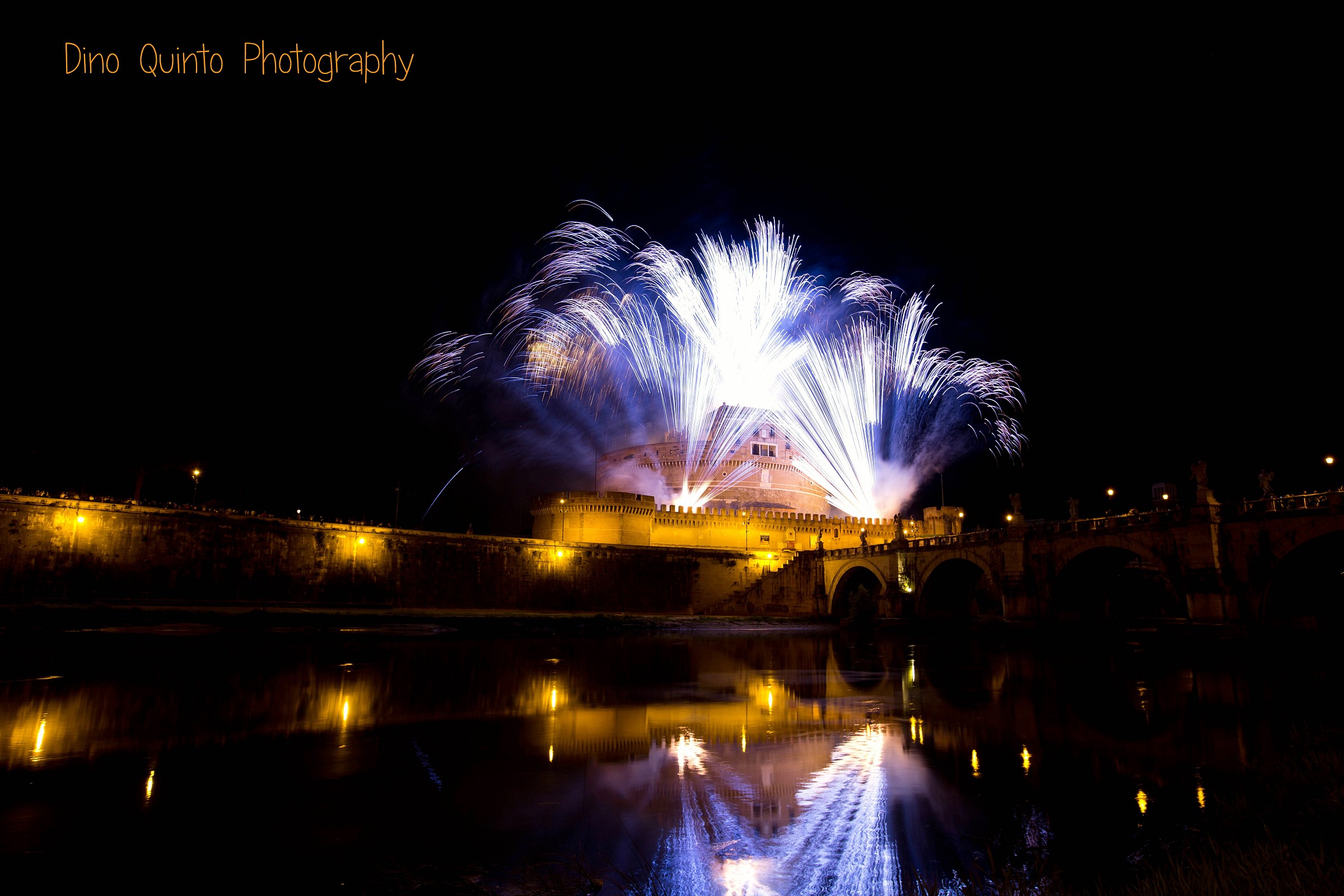 La Girandola , Fuochi  Artificiali a Roma